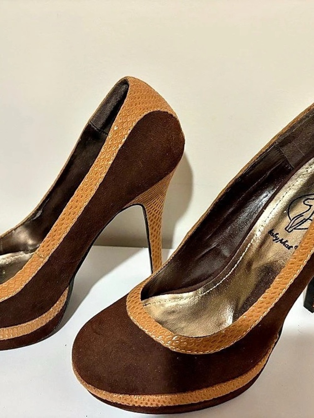 Brown Platform Heels
